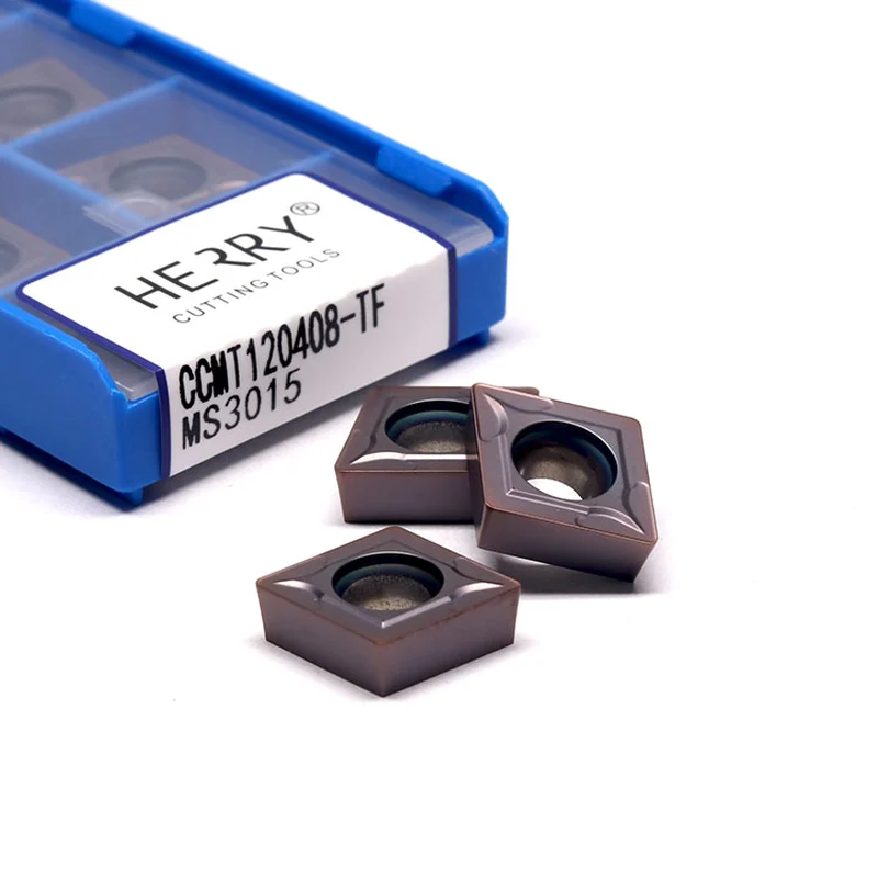 semente karbür bıçaklar paslanmaz çelik için torna kesme ccmt120408