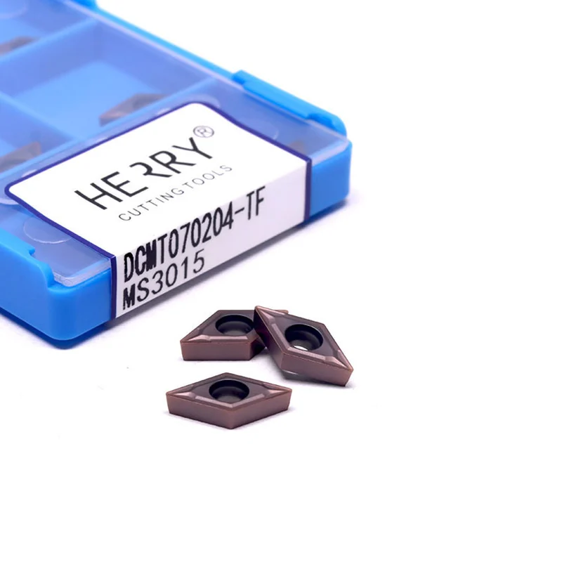 cnc makinesi için torna tezgahı dcmt070204 karbür tornalama uçları  