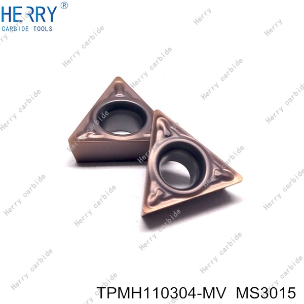 10 adet tpmh110304-mv paslanmaz çelik için tornalama uçları aracı