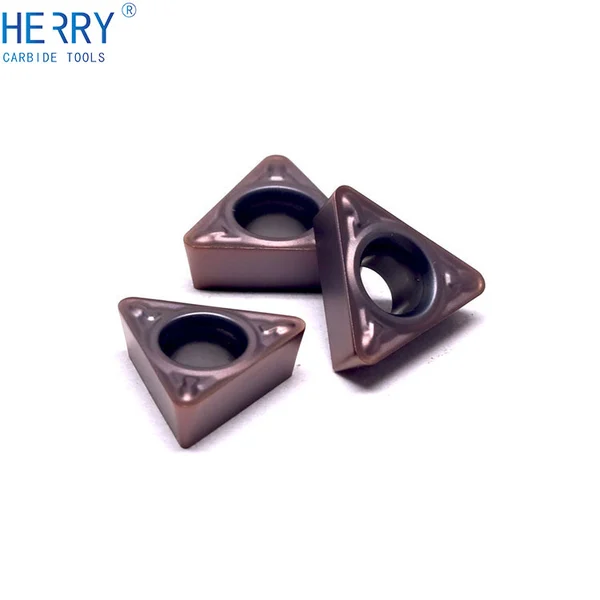 pastilhas de metal duro tpmh110308-mv de alta qualidade para aço inoxidável