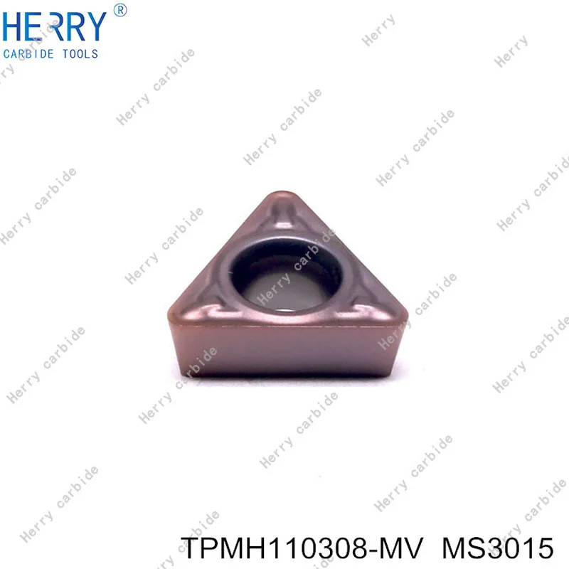 paslanmaz çelik için yüksek kaliteli tpmh110308-mv karbür uçlar