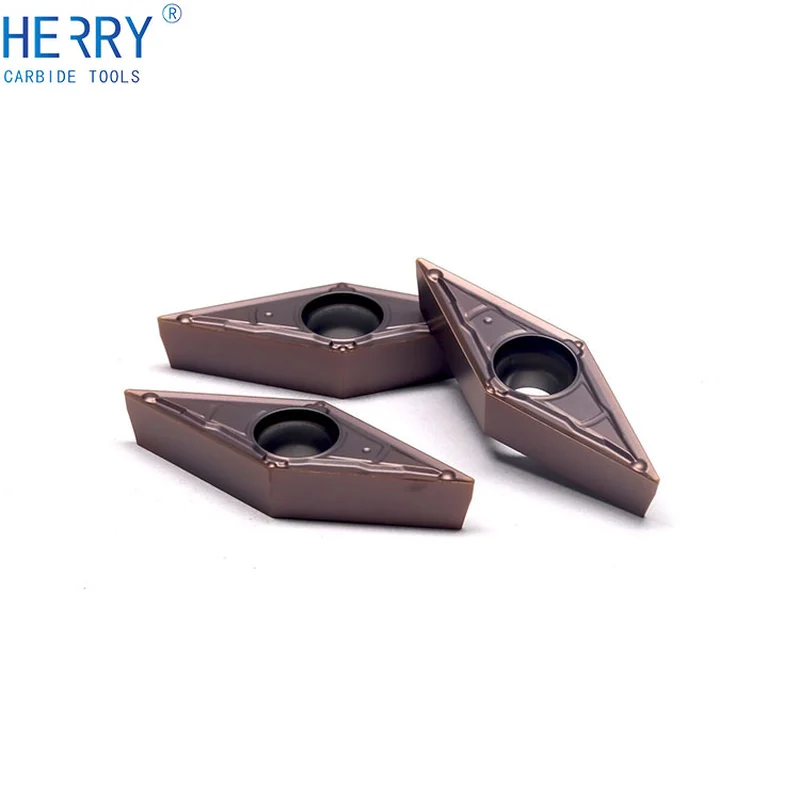 herry fabrika vbmt160404-mv paslanmaz çelik için tornalama ucu  