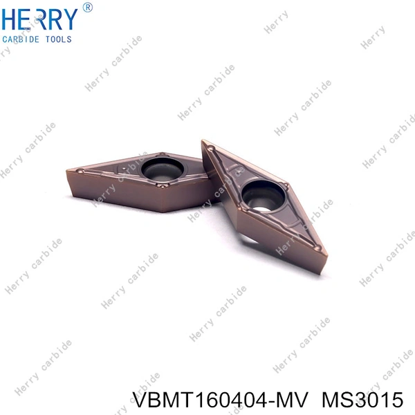 herry fabrika vbmt160404-mv paslanmaz çelik için tornalama ucu  