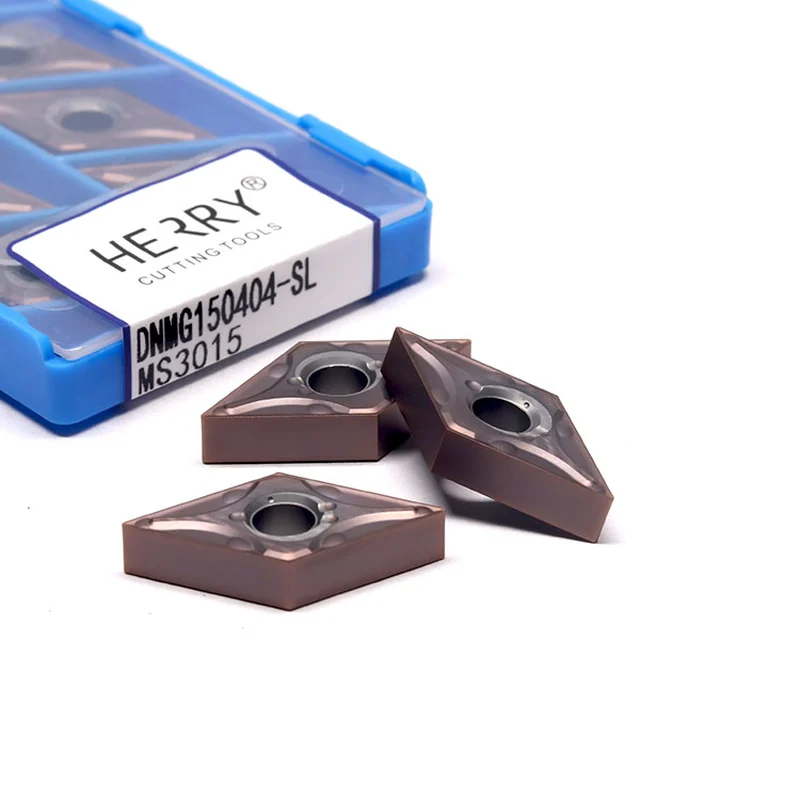 cnc aracı dnmg150404-ma paslanmaz çelik için tornalama karbür uçlar