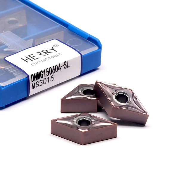 paslanmaz çelik için üçgen dnmg150604-ma cnc tornalama ucu