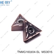 tungsten karbür uç tnmg160404-ma cnc üçgen tornalama ucu