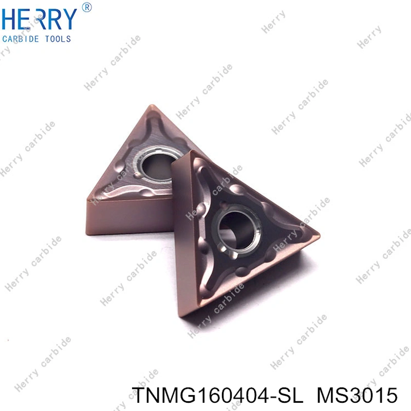 tungsten karbür uç tnmg160404-ma cnc üçgen tornalama ucu