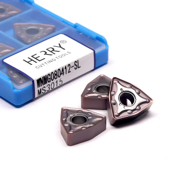 Torna torna aleti için 10 adet karbür uçlar wnmg080412-ma karbür