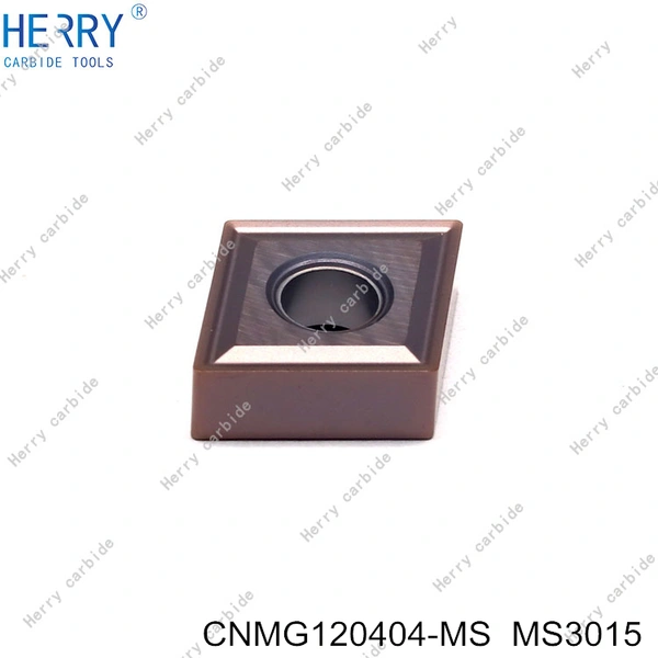 insertos de carburo cnc cnmg120404-ms para procesar acero inoxidable