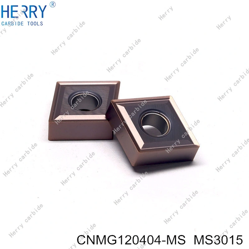 paslanmaz çelik işleme için cnc cnmg120404-ms karbür uçlar