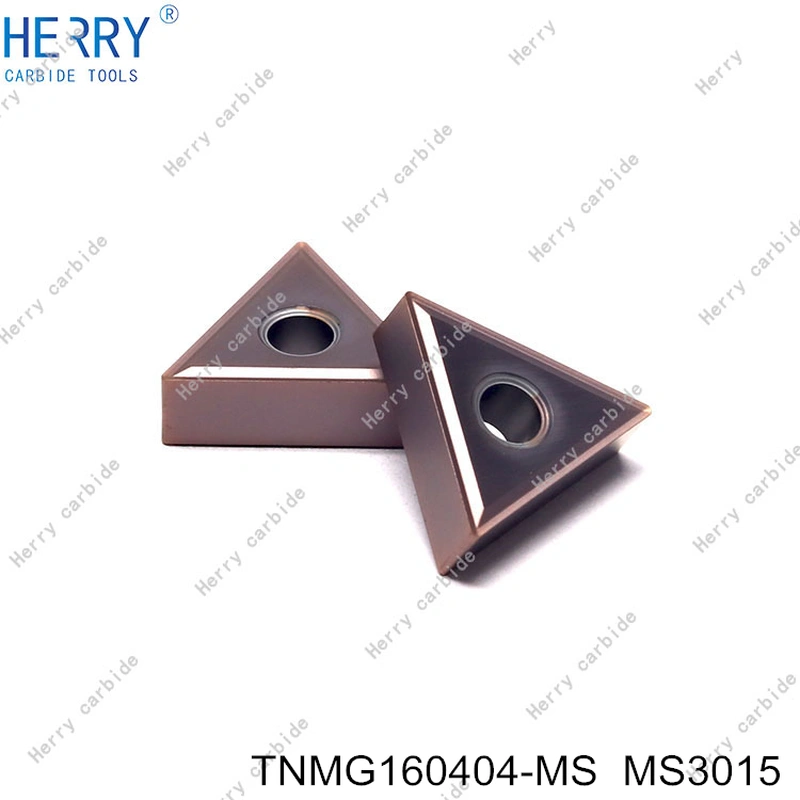 Venta directa de herramientas de corte de torno tnmg160404-ms para acero inoxidable