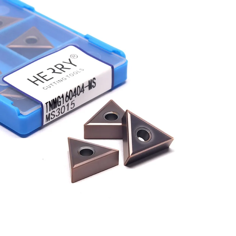Venta directa de herramientas de corte de torno tnmg160404-ms para acero inoxidable