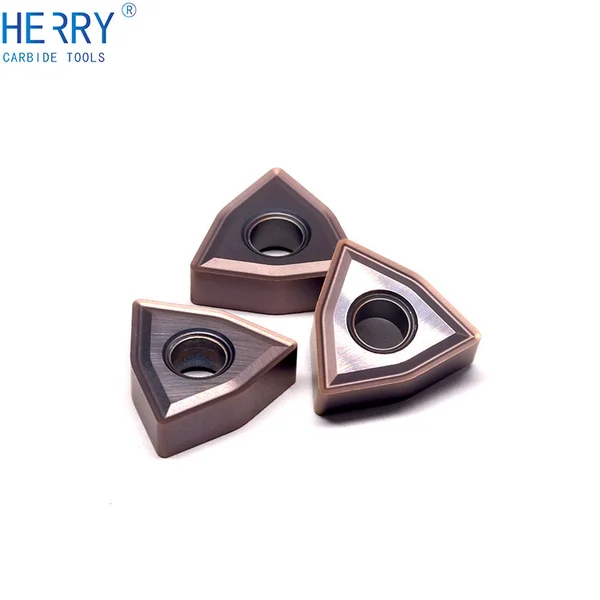 paslanmaz çelik için üretici karbür uçlar wnmg080408-ms