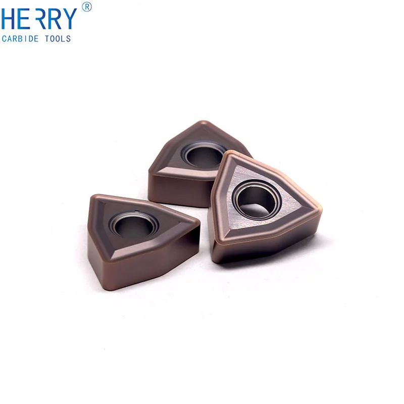 paslanmaz çelikte işleme için wnmg080412-ms karbür uçlar