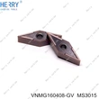 en iyi fiyat vnmg160408-gv cnc torna karbür pozitif tornalama uçları