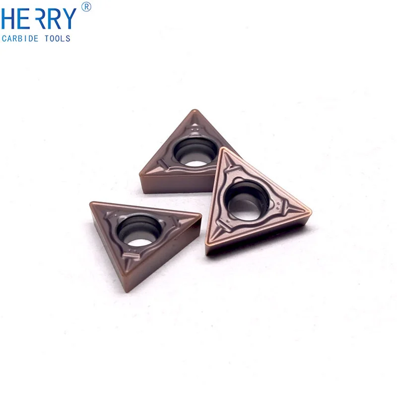 paslanmaz çelik için tungsten karbür uçlar pvd kaplama tcmt110204-69