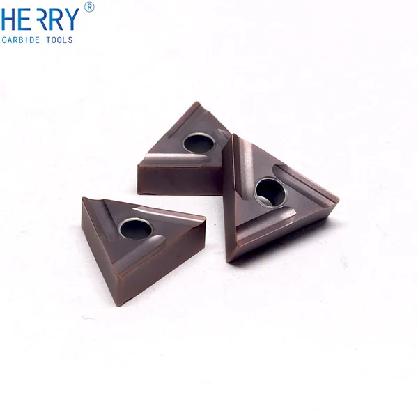 paslanmaz çelikte yarı ince talaş işleme için tnmg160404r-s karbür uçlar