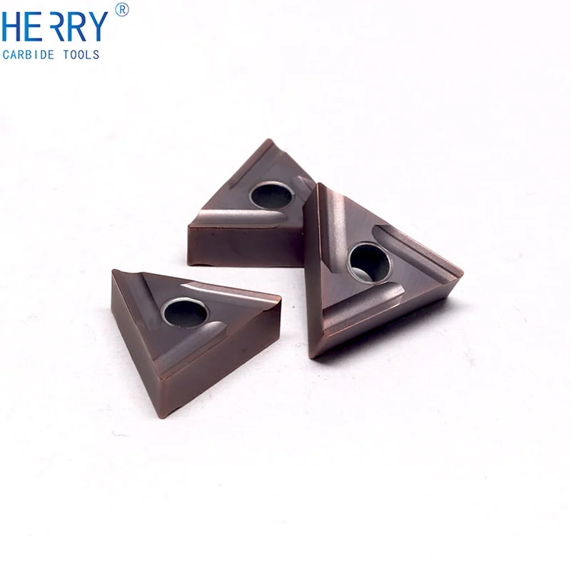 paslanmaz çelikte yarı ince talaş işleme için tnmg160404r-s karbür uçlar