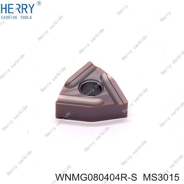 insertos de carburo wnmg080404r-s para acero inoxidable