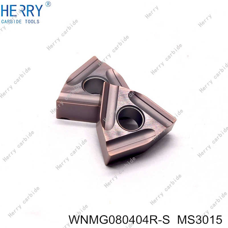 paslanmaz çelik için karbür uçlar wnmg080404r-s