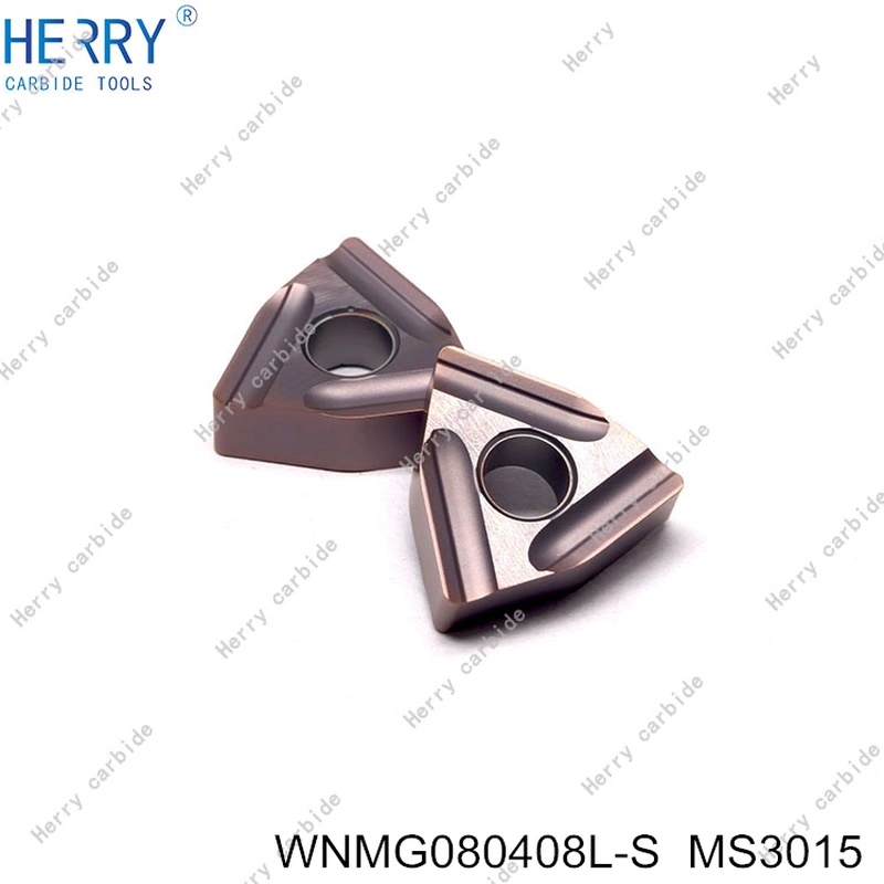 pvd kaplama ile torna için wnmg080408l-s torna kesici aletler