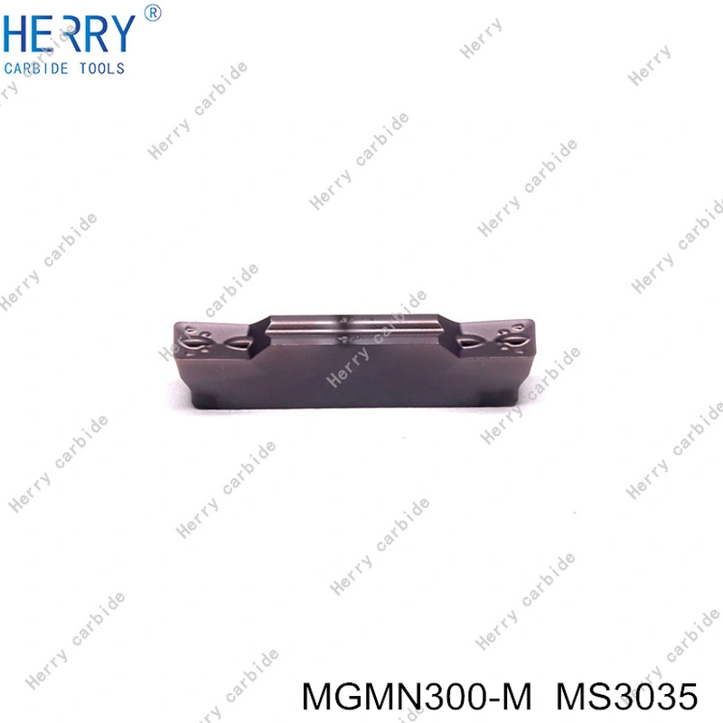 sinterlenmiş karbür uçlar pvd kaplama mgmn300-m kanal açma için kullanım