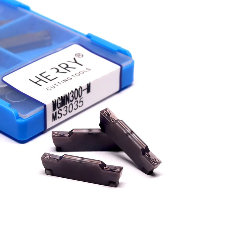 sinterlenmiş karbür uçlar pvd kaplama mgmn300-m kanal açma için kullanım