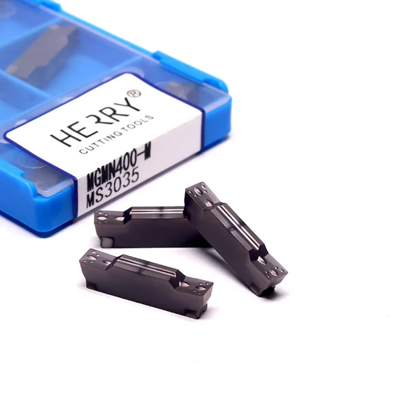 cuchilla de carburo indexable cnc insertos ranurados cementados mrmn400-m
