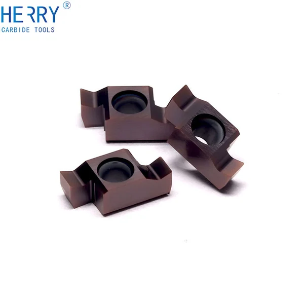 Torno cnc con herramientas de ranurado ger300-c para acero