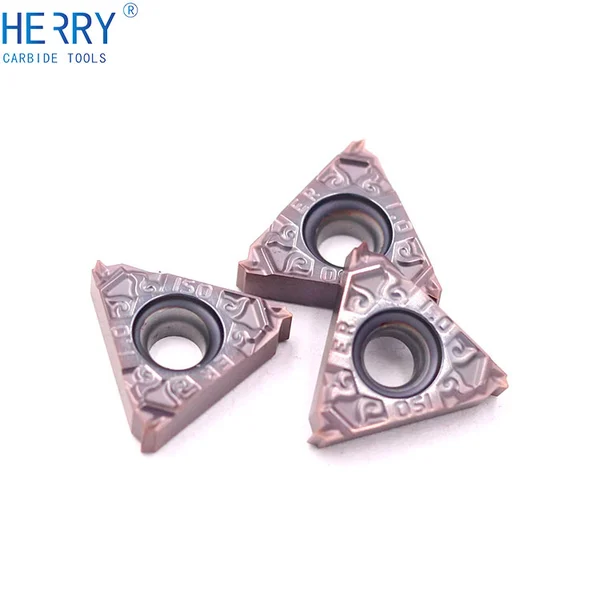 insertos de roscado de carburo cnc mmt16er100iso-s para torneado