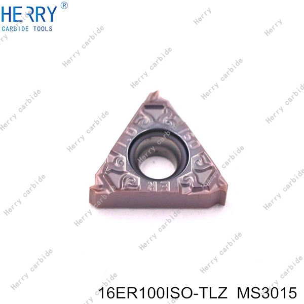 insertos de roscado de carburo cnc mmt16er100iso-s para torneado
