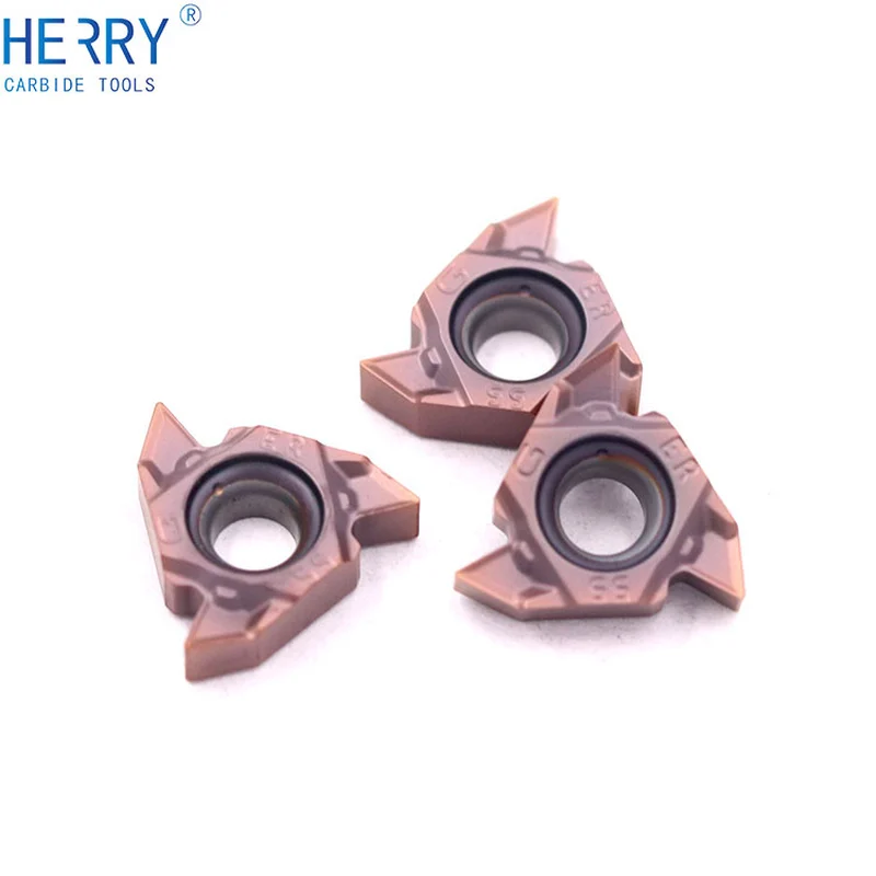 10 adet/kutu diş açma ekler mekanik torna mmt16erg55-s cnc aracı