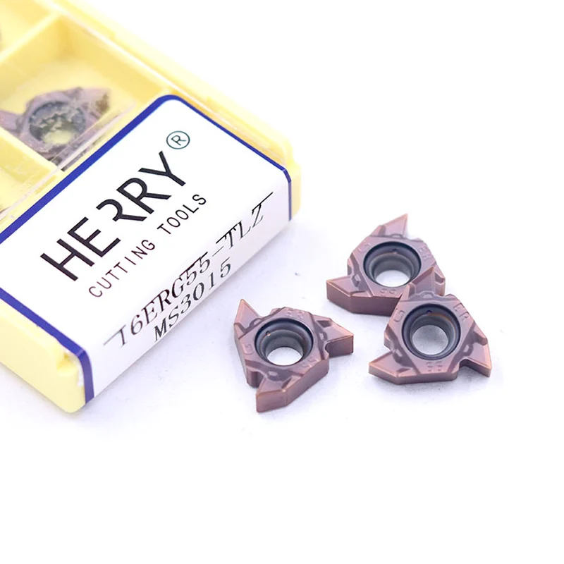 10 adet/kutu diş açma ekler mekanik torna mmt16erg55-s cnc aracı