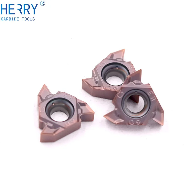 torna tezgahı için kaliteli uçlar mmt16erg60-s karbür diş açma uçları