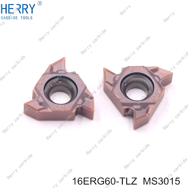 torna tezgahı için kaliteli uçlar mmt16erg60-s karbür diş açma uçları