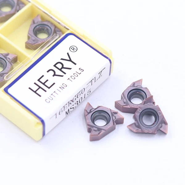 torna tezgahı için kaliteli uçlar mmt16erg60-s karbür diş açma uçları