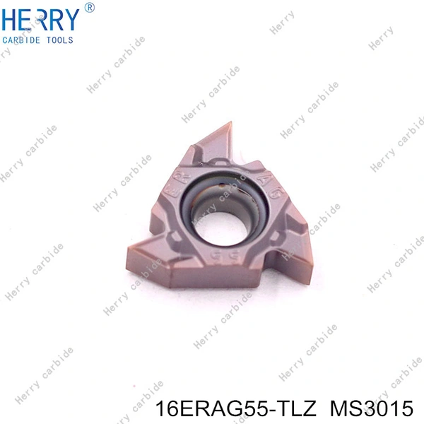 hoja roscada mmt16erag55-s insertos de carburo para placas de corte de metal