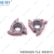 hoja roscada mmt16erag55-s insertos de carburo para placas de corte de metal