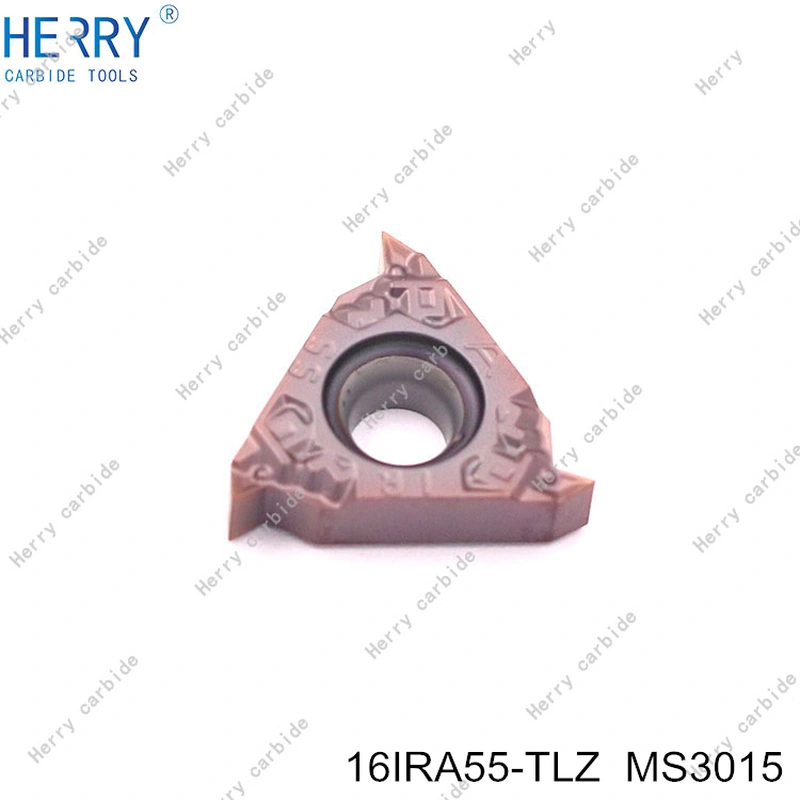 metal işleme için içten dişli bıçak mmt16ira55-s karbür uçlar
