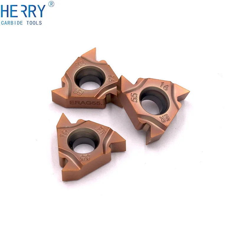 Diş açma aletleri için 16ermag55 karbür diş açma ekleri