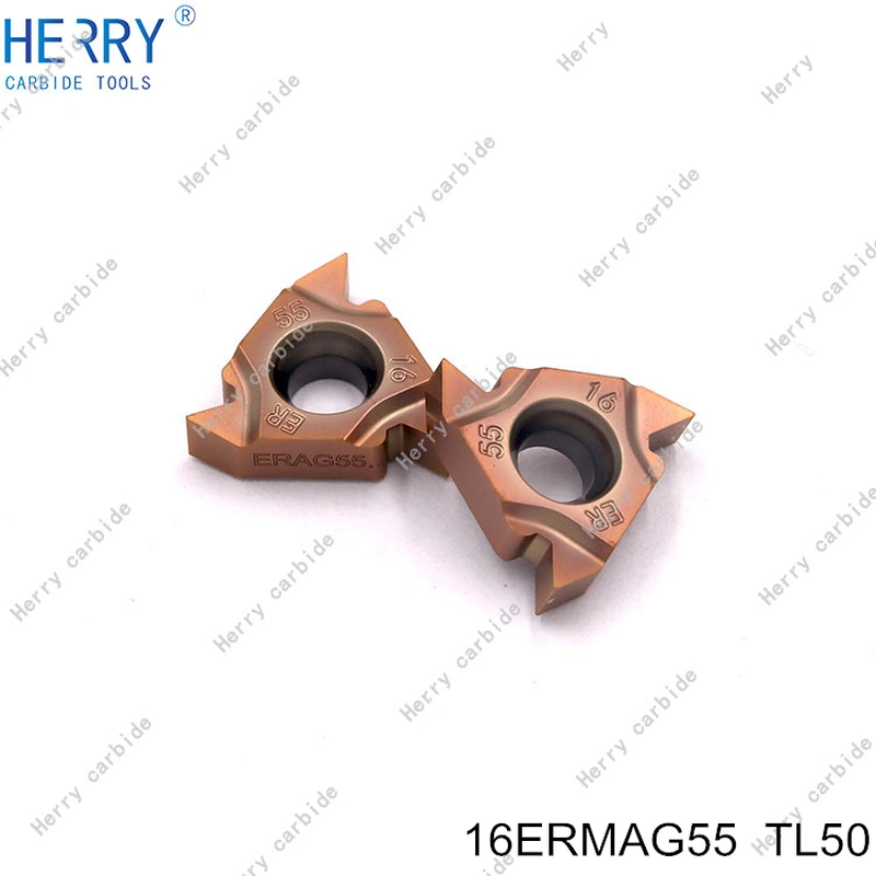 Diş açma aletleri için 16ermag55 karbür diş açma ekleri