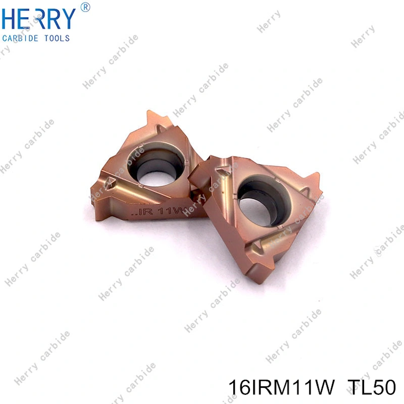 16irm11w tungsten karbür uç 16er değiştirilebilir cnc diş açma uçları