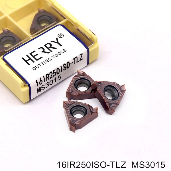 otantik dişli bıçak mmt16ir250iso-s karbür uçlar cnc aracı  