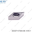 alüminyum işleme için çin fabrika dcgt11t304-ak karbür uç  
