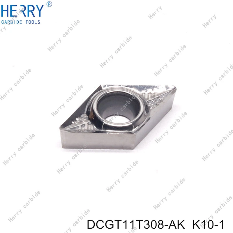 alüminyum işleme için cnc karbür torna aleti dcgt11t308-ak