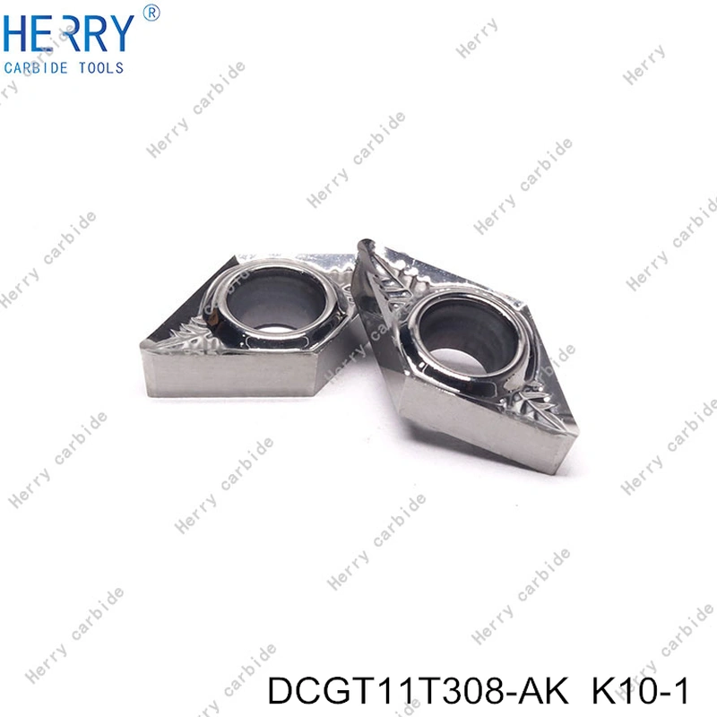alüminyum işleme için cnc karbür torna aleti dcgt11t308-ak