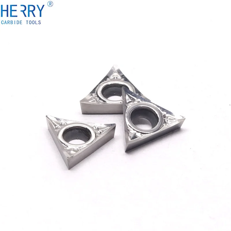 torna tezgahı için alüminyum ues için tcgt110204-ak karbür uçlar