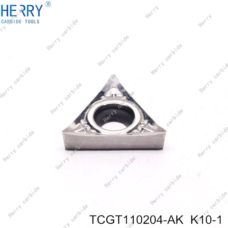 torna tezgahı için alüminyum ues için tcgt110204-ak karbür uçlar