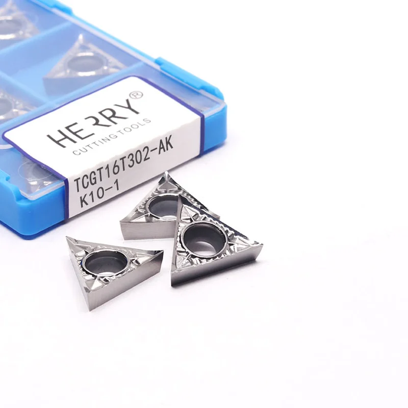 üçgen tcgt16t302-ak değiştirilebilir karbür alüminyum uçlar