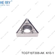 Alüminyum uç üstün kalite için kullanılan 10 adet tcgt16t308-ak